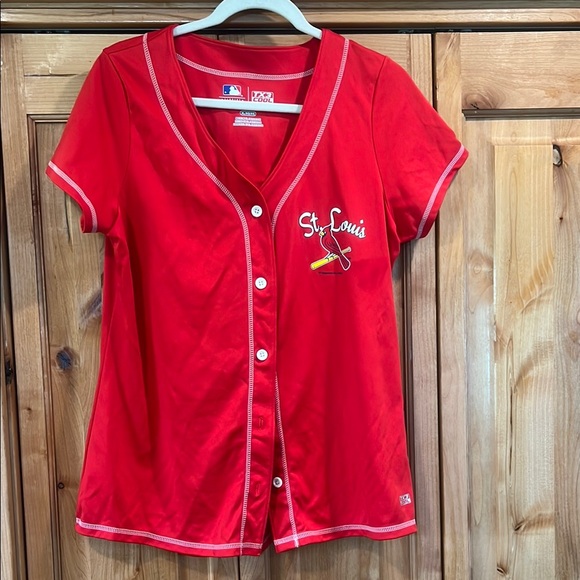 Genuine Merchandise Tops - St. Louis Cardinals Red TX3 Cool Shirt SZ XL